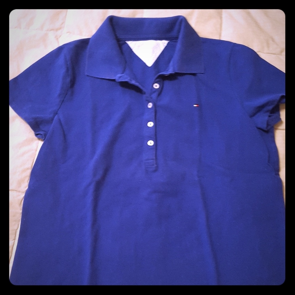 Tommy Hilfiger Women Polo Shirt Royal Blue